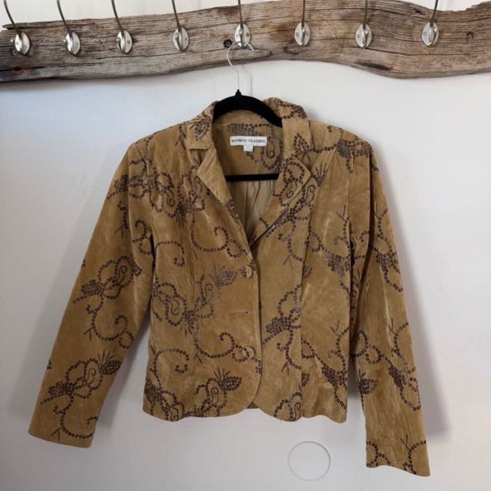 Vintage Tan & Brown Jacket